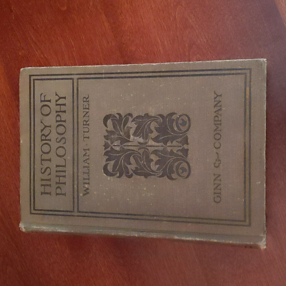 History of Philosophy by William Turner